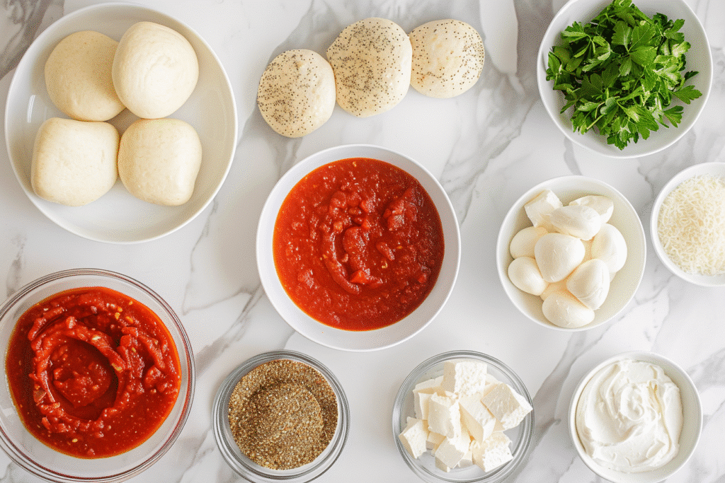 Gluten Free Bagel Bites Pizza: Simple Homemade Recipe + Tips 8 Ingredients for gluten free bagel bites pizza