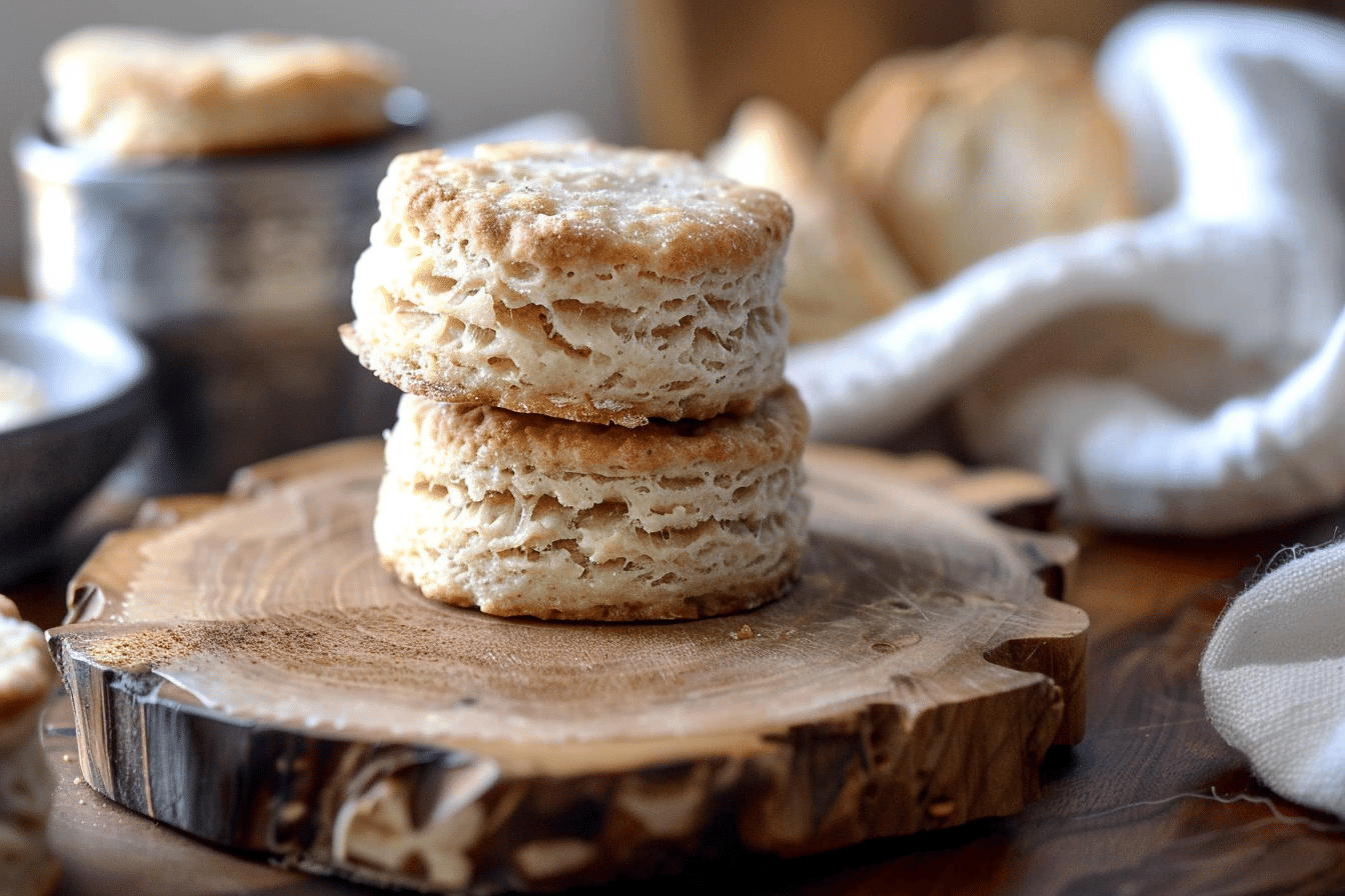 Gluten free biscuit recipe stacked biscuits rustic