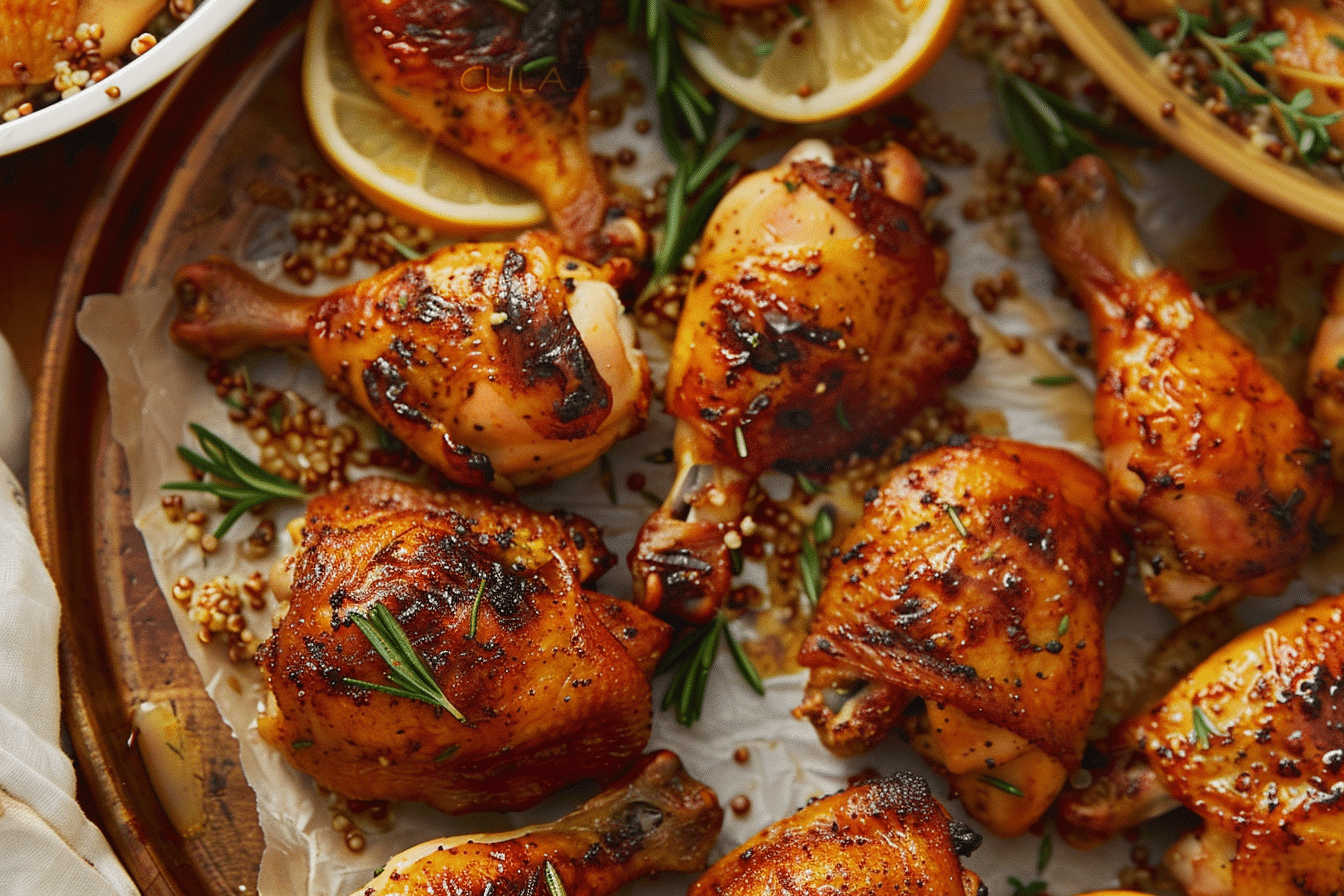 gluten free chicken recipes dinner table