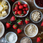 Easy Gluten Free Strawberry Crisp – A Comforting Summer Classic with a Crisp Twist 6 Ingredients for Gluten Free Strawberry Crisp